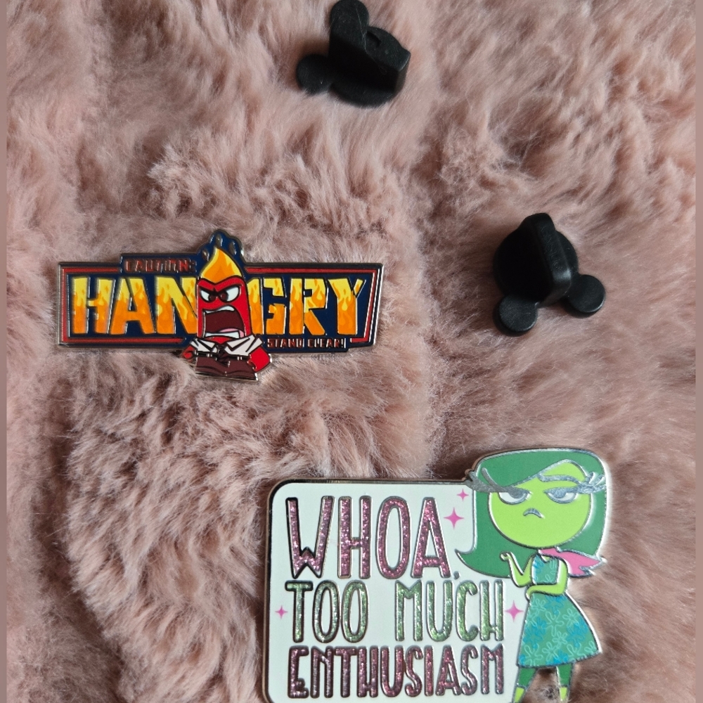 Inside Out Enamel Pins